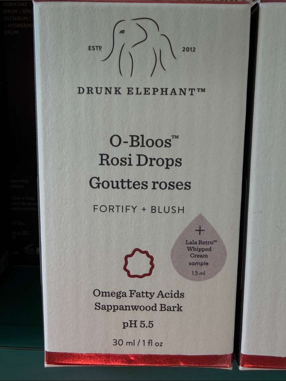 (1) Drunk Elephant O-Bloos Rosi Drops - Brand New in the Box - Picture 6 of 6